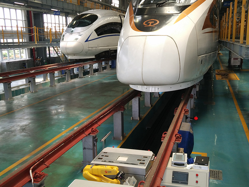 AGV site at Shanghai Hongqiao Railway Station