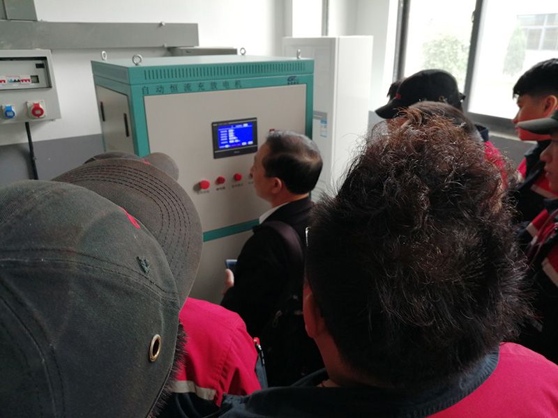 On-site training at Xuzhou Line 2 New District East Depot