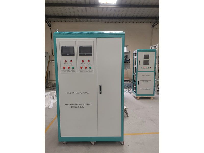 Exported to Laos THC-20-165V 2X100A dual-channel intelligent charging and discharging machine